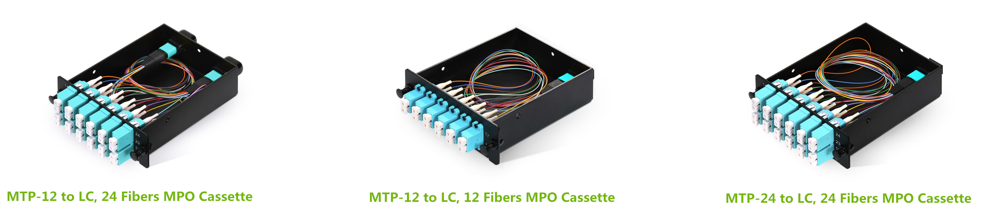MTP-12 and MTP-24 MPO cassettes